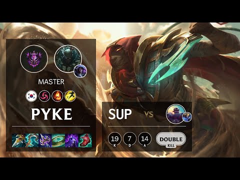 Pyke Support vs Braum - KR Master Patch 11.24b