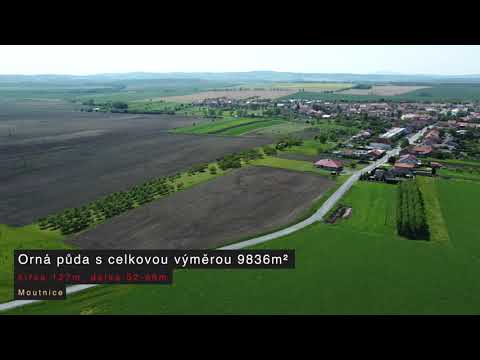 Video z << Prodej zemědělského pozemku, 9836 m2, Moutnice >>