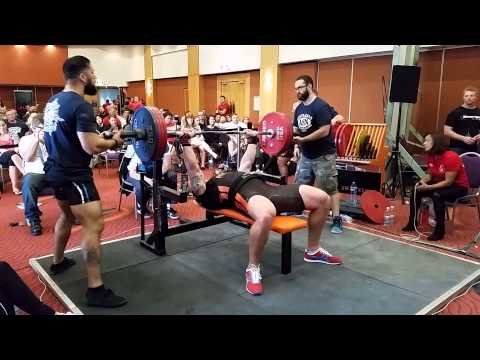 Sam Pennell 215kg bench GPC Nats
