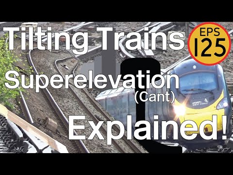 Tilting Trains and.... Tilting Tracks? How Railways Curve