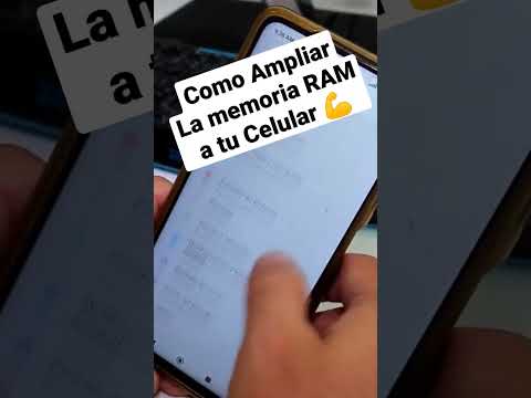 ¿Cómo se puede aumentar la RAM de mi Celular? #shorts