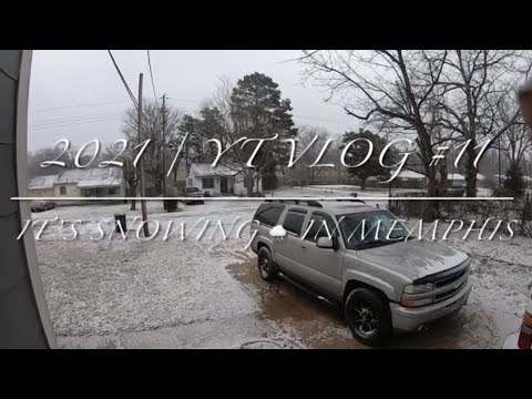 2021 / YT Vlog #11 - It’s Snowing 🌨 In Memphis