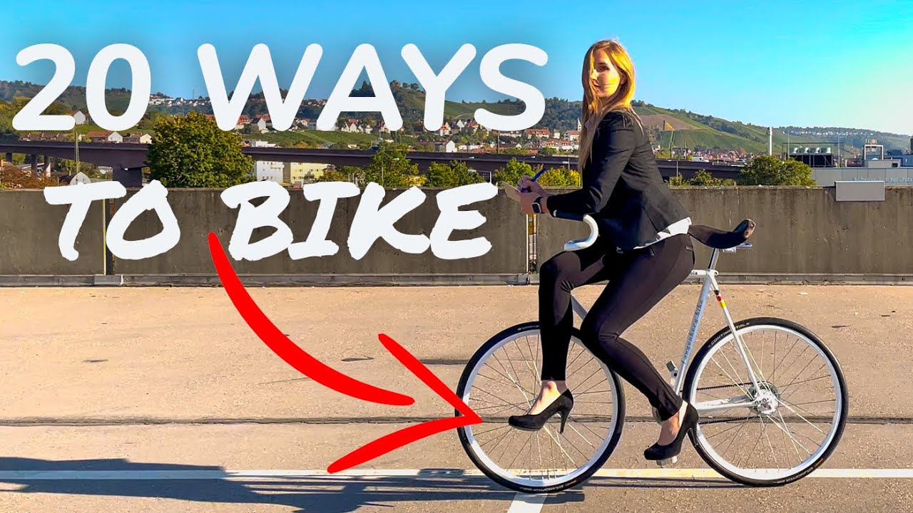 20 modi per andare in bici