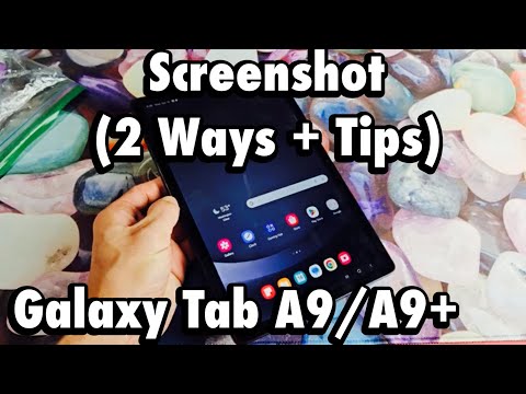 Galaxy Tab A9/A9+: How to Take Screenshot (2 Ways + Tips)