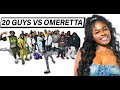 20 GUYS VS 1 RAPPER: OMERETTA