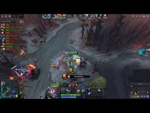 Dotabuff top Tinker  Quoarine gameplay 7.19c