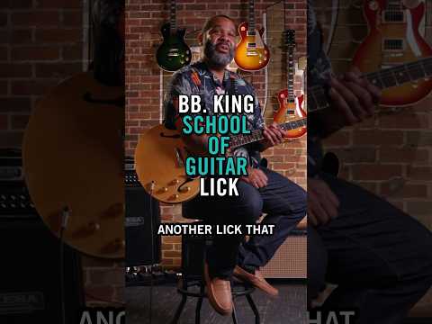 BB. King School Of Guitar Lick #gibsonapp #bluesguitar #bluesguitarlicks #bluesguitarlesson
