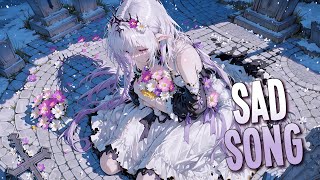Download lagu Nightcore - Sad Song | We The Kings ft. Elena Coats [Sped Up] mp3