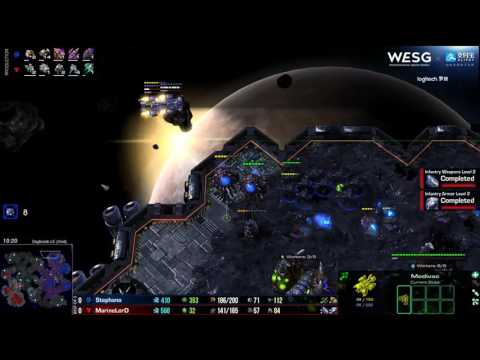 [EN] Stephano vs MarineLorD, 2016 WESG SC2 Grand Final presented by Alipay