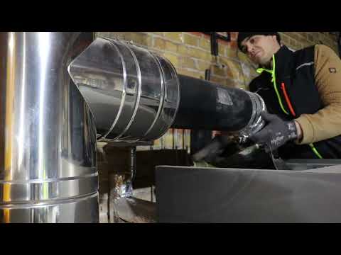 Fröling S4 Turbo wood gasifier - I'm retrofitting a draft brake