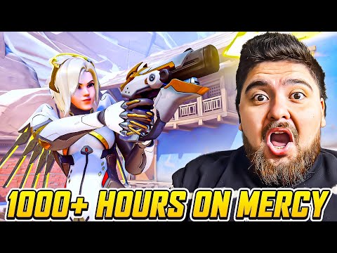 What 1000 Hours On Mercy Looks Like In Overwatch 2!