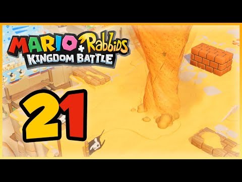 Gefährlicher Tornado feat. Liene-Chan♥ | Let's Play MARIO + RABBIDS KINGDOM BATTLE Part 21
