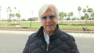 Hall of Fame trainer Bob Baffert talks about Improbable and Game Winner