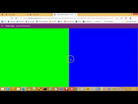 Lesson190 -  Responsive Container and Devices - Power Apps 1000 Videos