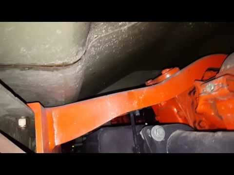 Dodge M37 divorced NP205 transfer case crossmember