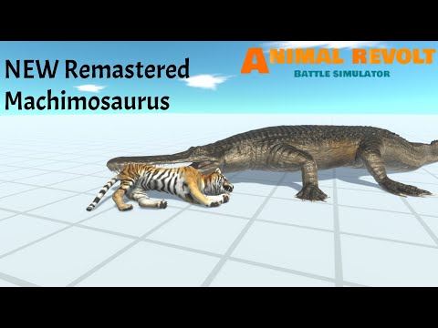 NEW Update! Remastered Machimosaurus vs every unit |Animal Revolt Battle Simulator