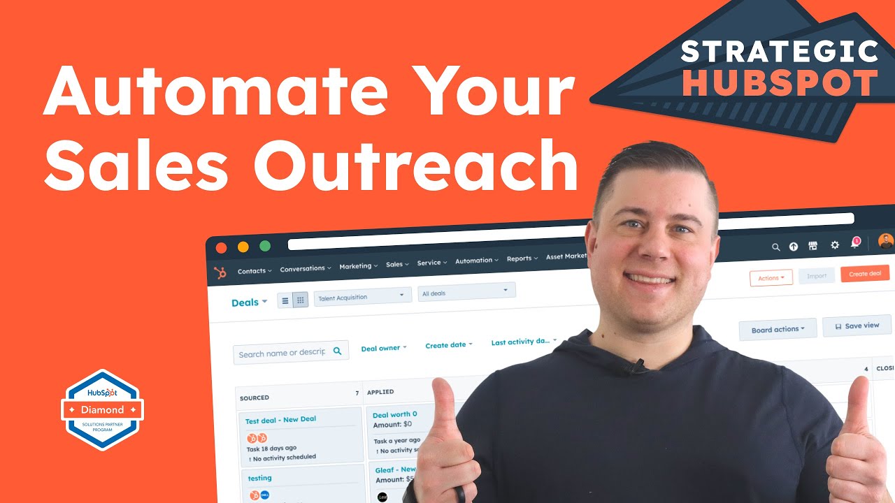 How to Use Prospecting Agent to Automate and Scale Sales Outreach | Strategic HubSpot Tutorial