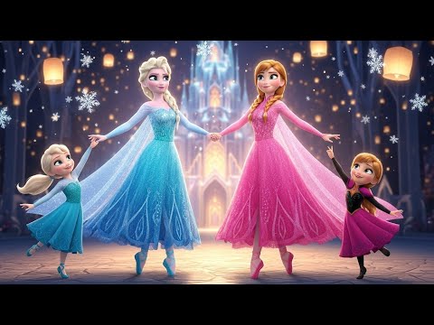 ✨🎵 A Magical Beginning: Elsa & Anna’s Fairytale Song World! 🌟
