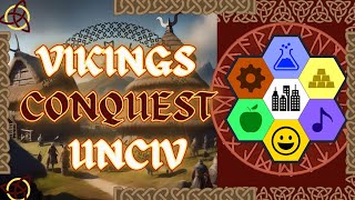 Conquering Seas With Vikings: Epic Unciv Gameplay⚔️ EP1 #unciv