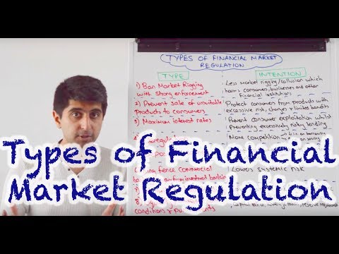 Types of Financial Market Regulation