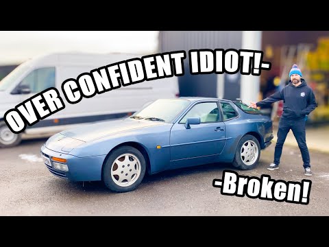 We bought a cheap Porsche 944 without seeing it! How bad could it be??!