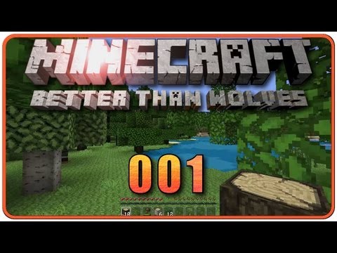 Let's Play Together Minecraft - Better Than Wolves #01 [German] - Aufbruch in eine   neue Welt