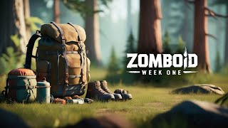 Wilderness Survival BEFORE The OUTBREAK In Project Zomboid's Week One Mod