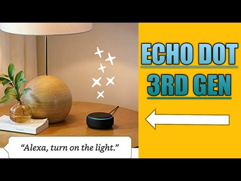 AMAZON ECHO DOT 3RD GEN ALEXA BLUETOOTH SMART HOME SPEAKER REVIEW