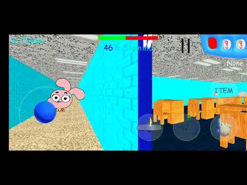 Gumball's Basics In Cartoon And Gumballs V1.4.3 NSPC Gameplay (Baldi's Basics Mod)