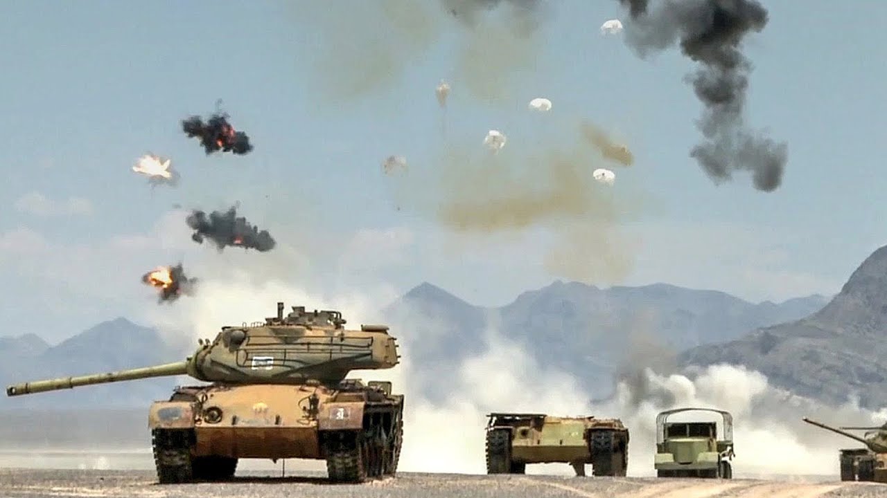 Banned Weapons Of War – Cluster Bomb Test: CBU-105 Sensor Fuzed Weapon