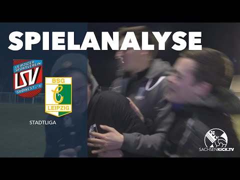Die Spielanalyse | Leipziger SV Südwest - BSG Chemie Leipzig II (Stadtliga)