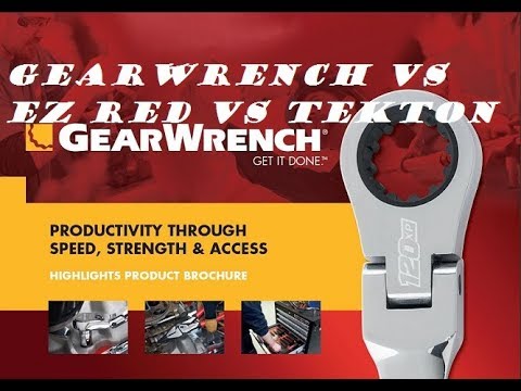 Tool Talk Ep. 15 Gift Giveaway / Gearwrench, EZ Red, and Tekton Wrench Comparison