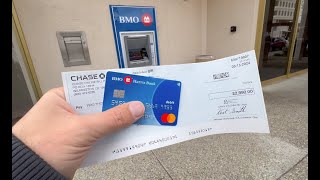 How to Deposit Paper Check at BMO ATM