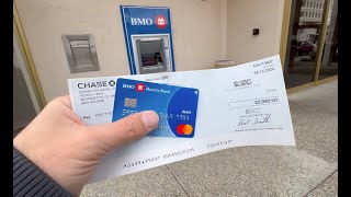 How to Deposit Paper Check at BMO ATM?