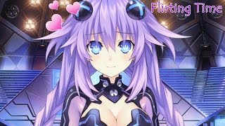 Purple Heart flirting with Steamax Event Scenes! - 💖Megadimension Neptunia VII💜 {English, Full HD}