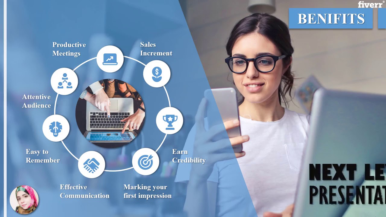 I will design powerpoint templates slides PDF video presentations - Presentation Design Services