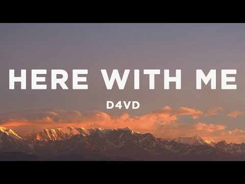 d4vd - Here With Me (Lyrics)