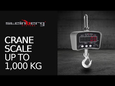 video - Kranvåg - Upp till 1000 kg - Industrivåg - Digital