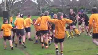 preview picture of video 'King Henry rugby tour to Killicomaine 2014'