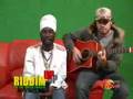 Sizzla - Touch Me LIVE RIDDIM UP ON THE GREEN SCREEN