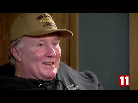 Veteran shipmates that served on the USS Alaska share fond memories