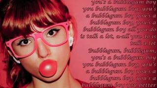 Bubblegum Boy - Bella Thorne &amp; Pia Mia (Lyrics On Screen)