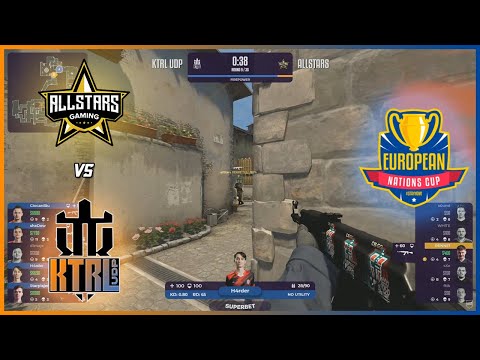 KTRL x UDP vs allStars | IeSF & European Nations Cup - RO Qual Group B - HiGHLiGHTS | CSGO