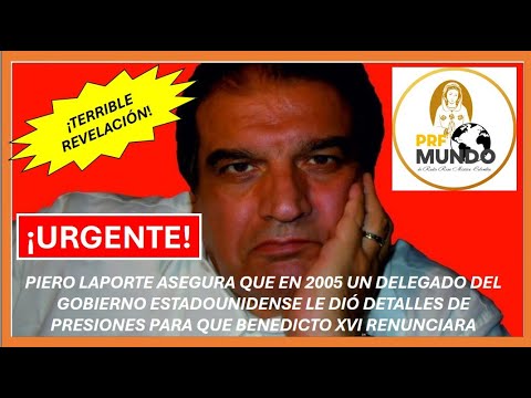 URGENT! REVELATIONS ABOUT PRESSURE FROM THE ST. GALLO MAFIA TO FORCE BENEDICT XVI TO RESIGN