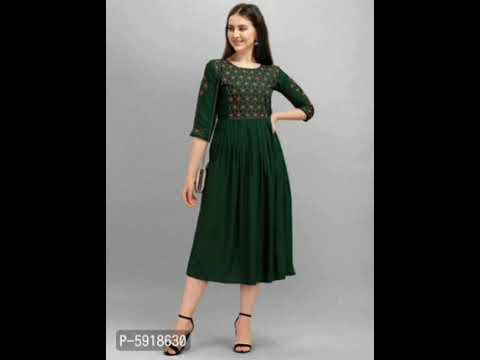 Trendy Rayon Anarkali Kurtis