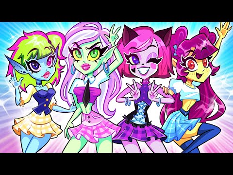 TEEN-Z'S HOTTEST GIRLBAND!🎸😎 Best Halloween Spooky Stories🎃 by Teen-Z House