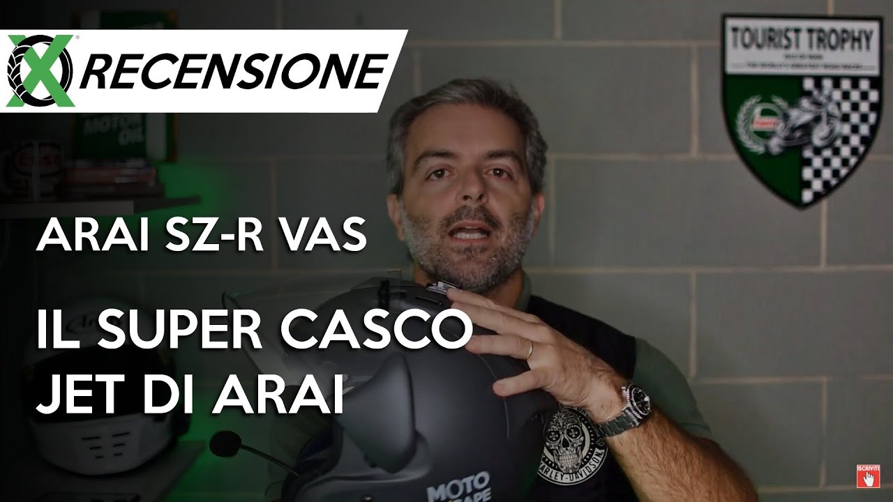 Arai SZ-R VAS - Test e Recensione | Moto Excape