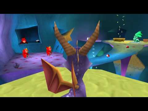 Spyro the Dragon (PS1) 120% Walkthrough - Part 26 - Dark Passage