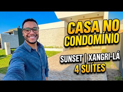 CASA DE ALTO PADRÃO NO CONDOMÍNIO SUNSET | 4 SUÍTES + PISCINA | XANGRI-LÁ/RS
