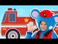Fire Engine Fire Engine NEW RESCUE PATROL VIDEO Mother Goose Club Phonics Songs